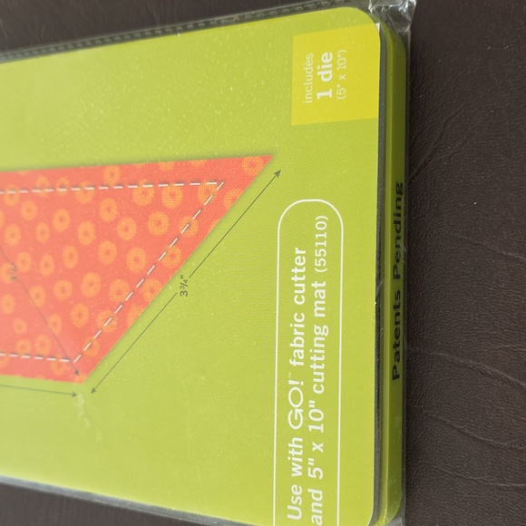GO! Fabric Cutting Die - Orange